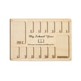 thumbnail image 1 of Personalized School Picture Frame Pre K To 12 Custom School Years Photo Frame K 12 Wooden Grade Picture Frame Graduation, 1 of 5