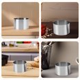 thumbnail image 3 of 4pcs Round Stainless Steel Mousse Ring Cake Cookie Baking Mold Rings Cake Cookie Biscuit Cutter for Biscuits Donuts and More, 3 of 7