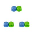 thumbnail image 2 of Youkk Easy-to-operate Sushi Rice Mould For Wide Applications Safe And Non-toxic Sushi Rice Cake Roller Mould Sushi Rice Moulds Fish cart egg 3Set, 2 of 6