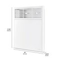 thumbnail image 2 of Stelpro High-End Convector, 500W, 240 volts- Built-In SMART Thermostat - Works with Alexa- ORLEANS Series - Fast Temperature Rise, Stylish and Compact, (SOR0502W ) White, 2 of 9