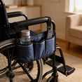 thumbnail image 4 of This Large capacity Wheelchair Armrest Storage Bag Is Suitable For Seniors When They Go Out In A Wheelchair, 4 of 6