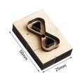 thumbnail image 3 of veasfak Multh-Purpose DIY Cutting Wooden Dies Leather Crafts Tools Small, 3 of 8