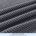 thumbnail image 4 of CHOK 2024 Housse de Sofa Extensible à Texture Quadrillée Housse de Canapé avec Housse de Coussin Séparée (Sofa Gris), 4 of 6