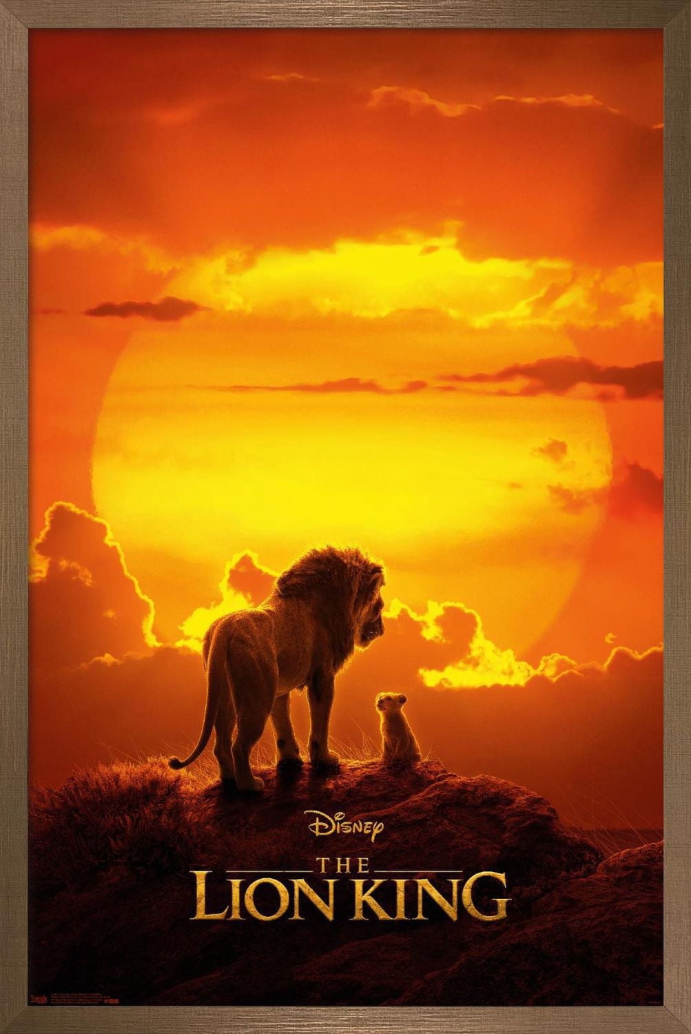 Disney Le Roi Lion - Mufasa Et Simba