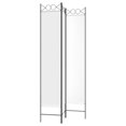 thumbnail image 3 of vidaXL 3-Panel Room Divider White 120x220 cm Fabric, 3 of 5