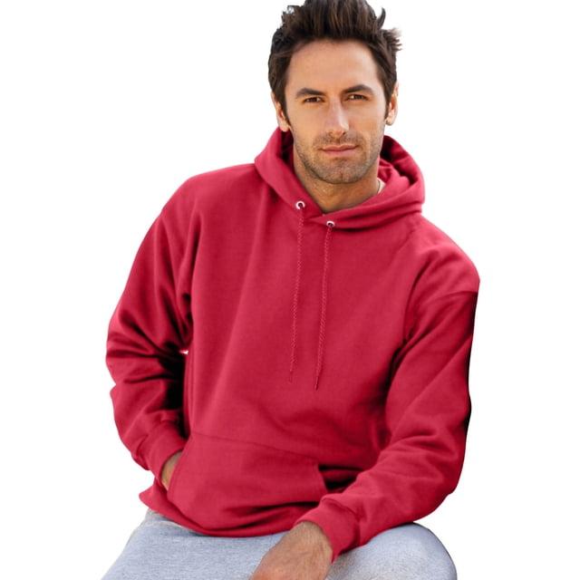 Hanes Ultimate Cotton Chandail à Capuchon pour Adulte, m, Rouge Foncé