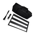 thumbnail image 4 of bedienty Guitar Pedal Board Universal Effect Rack for Guitar Musical Instrument Bass Black L, 4 of 6