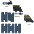 thumbnail image 3 of Domqga Kit de Compatibilité de Remplissage, 5 Pcs/ensemble Kit de Compatibilité d'Ailettes en PVC Accessoires de Planche de Surf, Kit de Remplissage d'Ailettes, 3 of 9