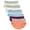 B, variant on RKSTN Womens Underwear Cotton High Waist Stretch Briefs Soft Full Coverage Patchwork Color Breathable Stretch Panties 5 Pack