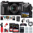 thumbnail image 1 of Canon PowerShot G7 X Mark II Appareil Photo Numérique (1066C001) + 2 X Cartes 64 Go + Plus (Modèle International), 1 of 6