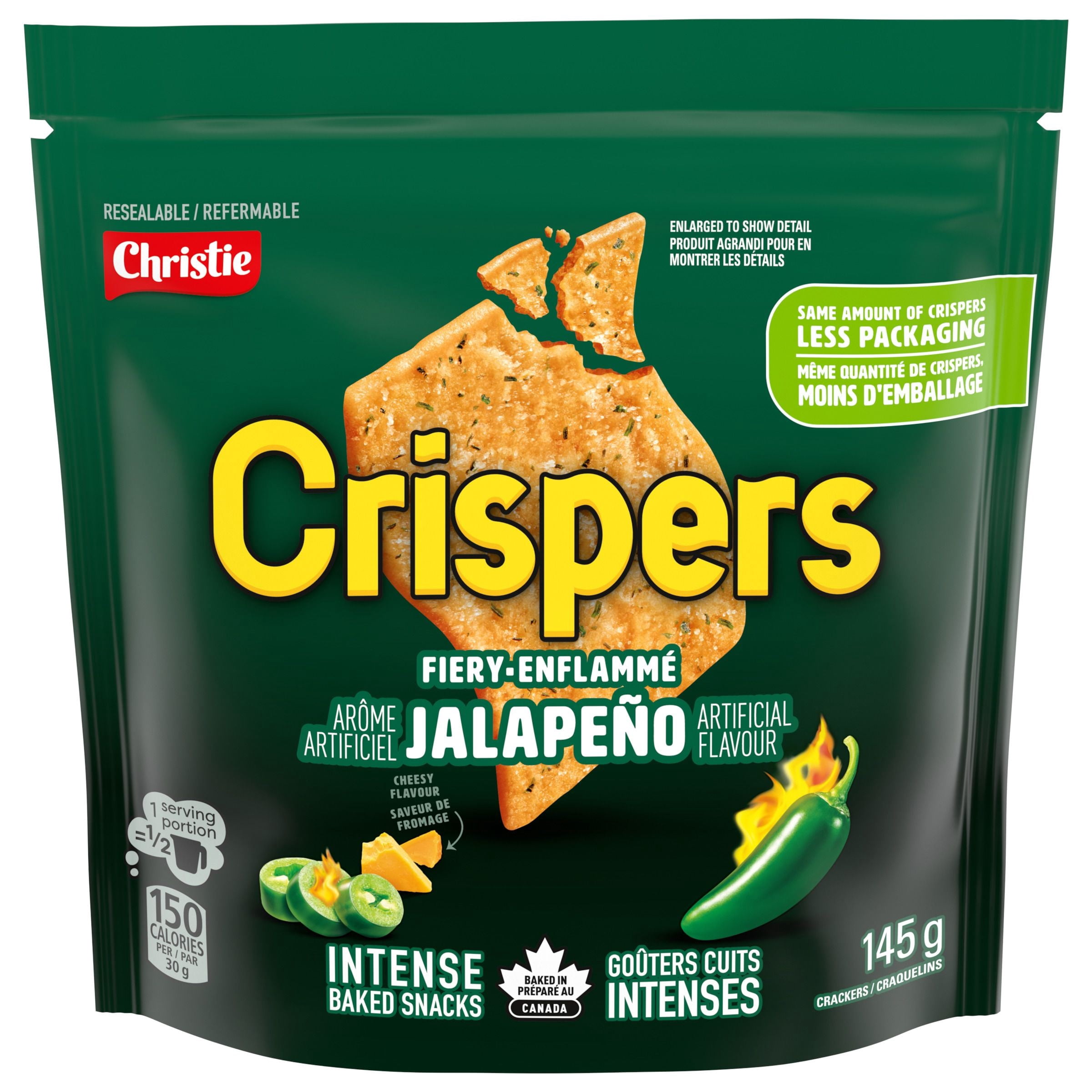 Crispers, Jalapeno Flavour Crackers, Salty Snacks, Is It a Chip or a Cracker