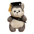 thumbnail image 2 of Graduation Hat Doll 4.7 Inch Cotton Plush Keepsake for 2025 Graduation, Soft Multicolor Decorative Souvenir, Collectible Gift for Grad Celebration, Home Table Bookshelf Decor, 1 Piece, 2 of 7