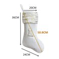 thumbnail image 3 of YAOMOBB Christmas Tree Pendant Embroidered Christmas Stocking Large Capacity Wear Resistant Xmas Hanging Decoration, 3 of 7