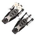 thumbnail image 1 of bedienty Dual Pedal Two Chain Drive Bass Drum Pedal Secure Stability Non Slip For Enhanced Control Double Bass Drum, 1 of 6