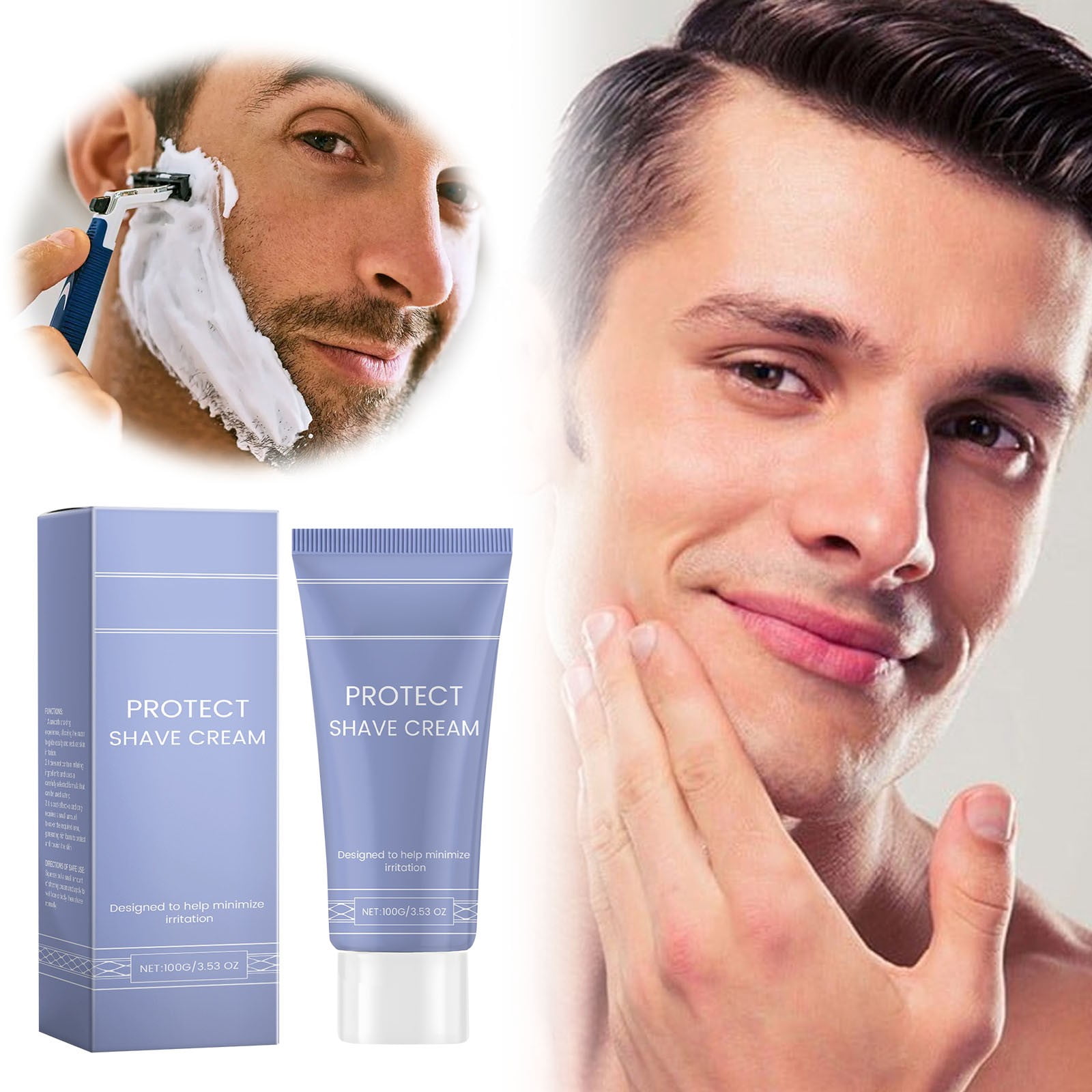 Men's Beard Gently Cleanses And Cares For Delicate Beard Refreshing Male Charm Daily