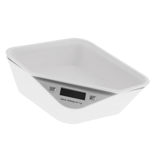 Digital to Measure New Born Puppy Kitten Weight White Color