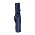 thumbnail image 2 of Milaget Portable Bamboo Flute Bag Performance Fashion Zipper Billiards Pool Cue Case Blue, 2 of 9