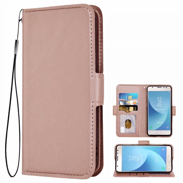 Samsung Galaxy A20e Case, Cell Phone Leather Sleeve PU Leather Cover Wallet Cell Phone Case Cover Compatible for Samsung Galaxy A20e Leather Case-Pink