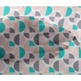 thumbnail image 4 of oneOone Viscose Chiffon Fabric Circle Geometric Print Fabric By The Yard 42 Inch Wide, 4 of 4