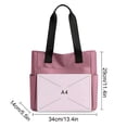 thumbnail image 3 of Fridja Sales Large Capacity Handbag Cloth Tote Female Student Handbag Shoulder Bag, 3 of 6