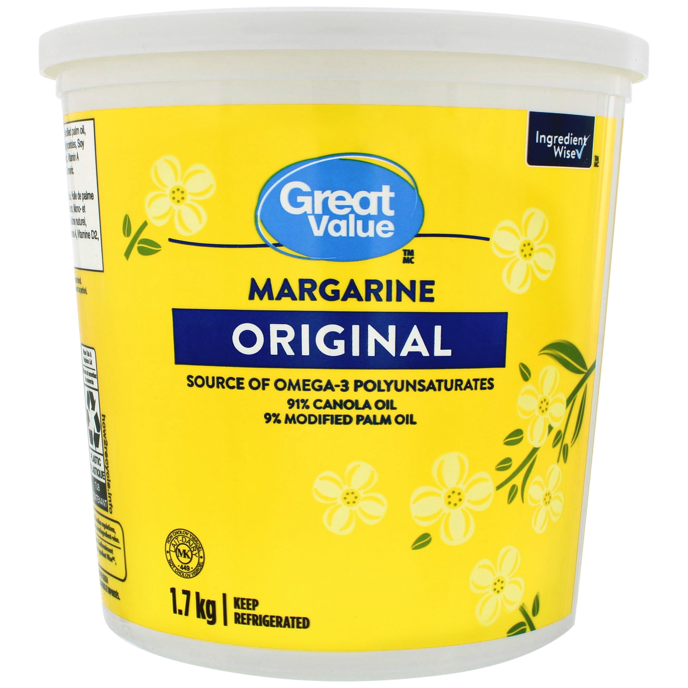 Great Value Margarine Originale