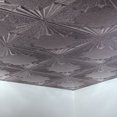 thumbnail image 4 of Fasade Art Deco Vinyl 2ft x 2ft Lay-In Ceiling Panel Galvanized Steel 5 Pack, 4 of 5