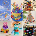 thumbnail image 4 of 300pcs Pom Poms 20mm Pom Poms Fuzzy Pompoms For DIY Crafts Decorations, 4 of 8