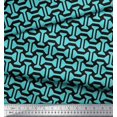 thumbnail image 2 of Soimoi Crepe Silk Fabric Geometric Abstract Print Fabric by The Yard 42 Inch Wide, 2 of 3