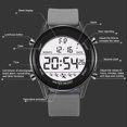 thumbnail image 4 of Electronic Watch, Digital Watch Time Reporting Week Date Display Waterproof Luminous Alarm  for Student for Exercise Black,Gray,Wine Red,Blackish Green, 4 of 7