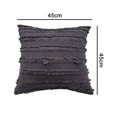 thumbnail image 5 of Set of 2 Decorative Cushion Cover with Tassel Fringe Throw Pillow, 5 of 5