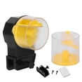 thumbnail image 1 of Fish  Food Dispenser, Easy Installation Dry Granular Flake Food Aquarium Fish Feeder  For Fish  Blue,Yellow, 1 of 8