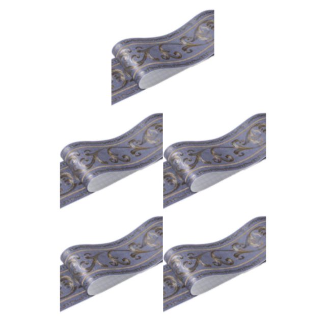 maskred Easy Maintenance High-end Wallpaper For Living Room Decor Waterproof Surface Blue Vine Flower 5Set