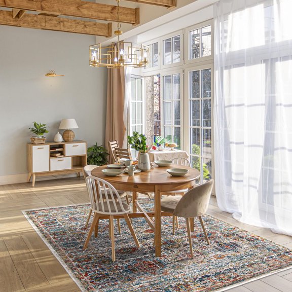ECARPET Traditional Vintage Style Area Rug for Hallways, Bedroom and Living Room Bolivia Yalameh Collection
