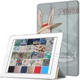 thumbnail image 1 of DuraSafe Cases For iPad Mini 5th Gen 2019 - 7.9 Slimline Series Lightweight Protective Cover with Dual Angle Stand & Clear PC Back Shell - Bunny Hat, 1 of 4
