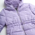 thumbnail image 3 of Pink Platinum Winter Jacket - Quilted Fleece Lined Windbreaker Puffer Coat (Size  7-16), 3 of 7