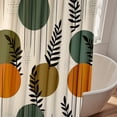 thumbnail image 5 of TIELUTT Doublure de Rideau de Douche en Tissu avec Renforcement Antirouille pour Rideaux pour Enfants pour Filles Doublure de Rideau de Douche Lourde avec Doublure de Rideau de Douche avec Crochets Anneaux de Rideau de Douche Crochets à Pression, 5 of 5