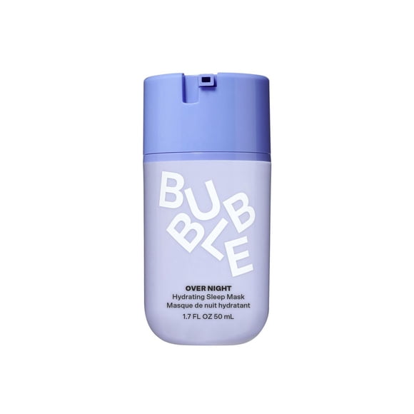Bubble Skincare Over Night Hydrating Sleep Cream Mask, Leave-on Mask, All Skin Types, 1.7 fl oz / 50 ml