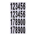 thumbnail image 1 of 10 Pieces Numbers Stickers Long-term Use Paste for Photo Album Premium Material Handmade for Envelopes Home Office Vinyl Decals 7.6*2.5cm, 1 of 6