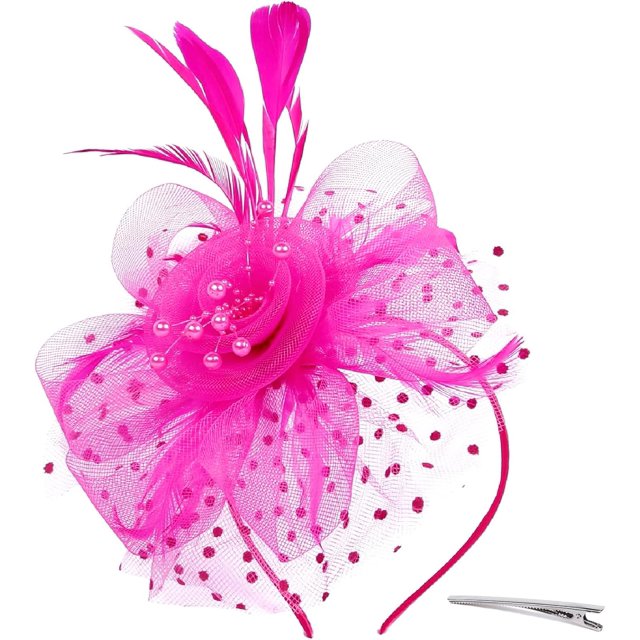 LinYooLi Chapeaux de Fête pour Femmes, Bandeau de Fête, Chapeaux de Derby Kentucky, Accessoire de Tête