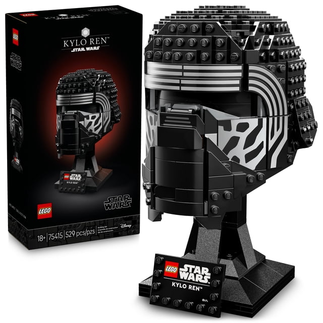 LEGO Star Wars Le Casque de Kylo Ren , Ensemble de Modèle à Construire pour Adultes 75415