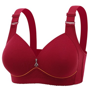 AWZXDE Comfortable Plus Size Wireless Bra for Women - Ideal Underwear for Middle Age and Elderly Fit for Everyday Wear and Support