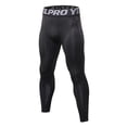 thumbnail image 1 of Mens Four Seasons Simple Exercise Tight Fitness Running Stretch Basketball Base Training Compression Pants Fitness Pants Pants, 1 of 5