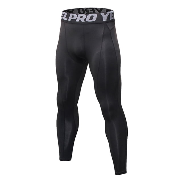 Mens Four Seasons Simple Exercise Tight Fitness Running Stretch Basketball Base Training Compression Pants Fitness Pants Pants