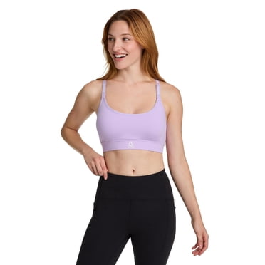 Reebok Soutien-gorge de sport à faible impact Favorite Racerback pour femme avec bonnets amovibles