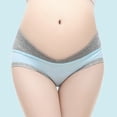 thumbnail image 4 of XZNGL Culottes de Maternité pour la Grossesse Culottes de Maternité Taille Basse en V en Coton Culottes de Grossesse Post-Partum Culottes en Coton pour Femmes, 4 of 8