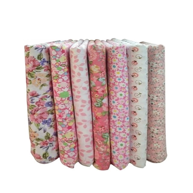 Cotton Fabric Set Cozy & Texture For Home Crafting & DIY Projects