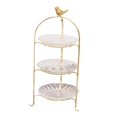 thumbnail image 1 of Luxury Cake Stand 3 Tier Serving Tray Dessert Tray for Kitchen Pastry Candy 2 floors, 1 of 9