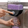thumbnail image 4 of 1PC Blue Juice Cereal Dispenser Countertop Cereal Containers Storage 1.5L /1LOrganization And Storage Containers For Kitchen Dry Food Dispenser For Rice Grains Snack Oatmeal Pet Food Black, 4 of 6