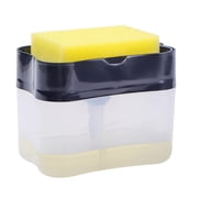 Suncoda Dish Towel, Press The Soap Box Kitchen Automatic Dispenser Detergent and Liquid Box Sponge B