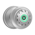 thumbnail image 1 of mmirethe 2pcs/set Door Lock With Keypad Fast Security Double Unlocking Method Of Semiconductor Fingerprint silver, 1 of 6